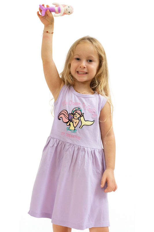 Mermaid Embroidered Dress
