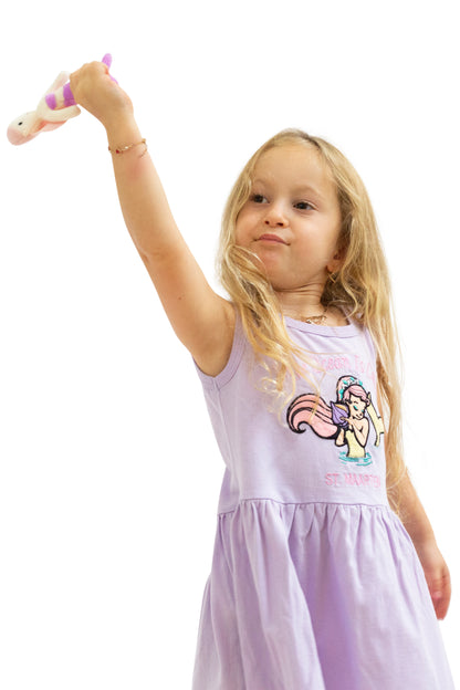 Mermaid Embroidered Dress