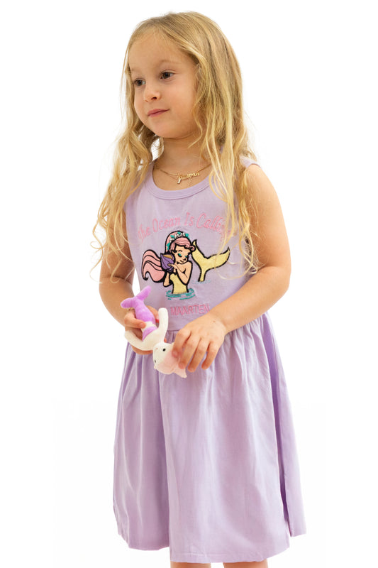 Mermaid Embroidered Dress