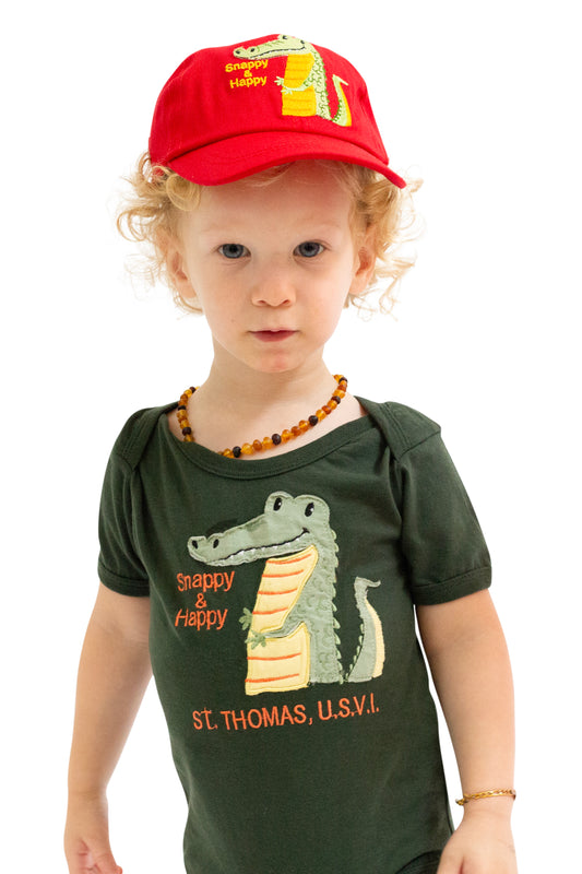 Alligator Applique Onesie